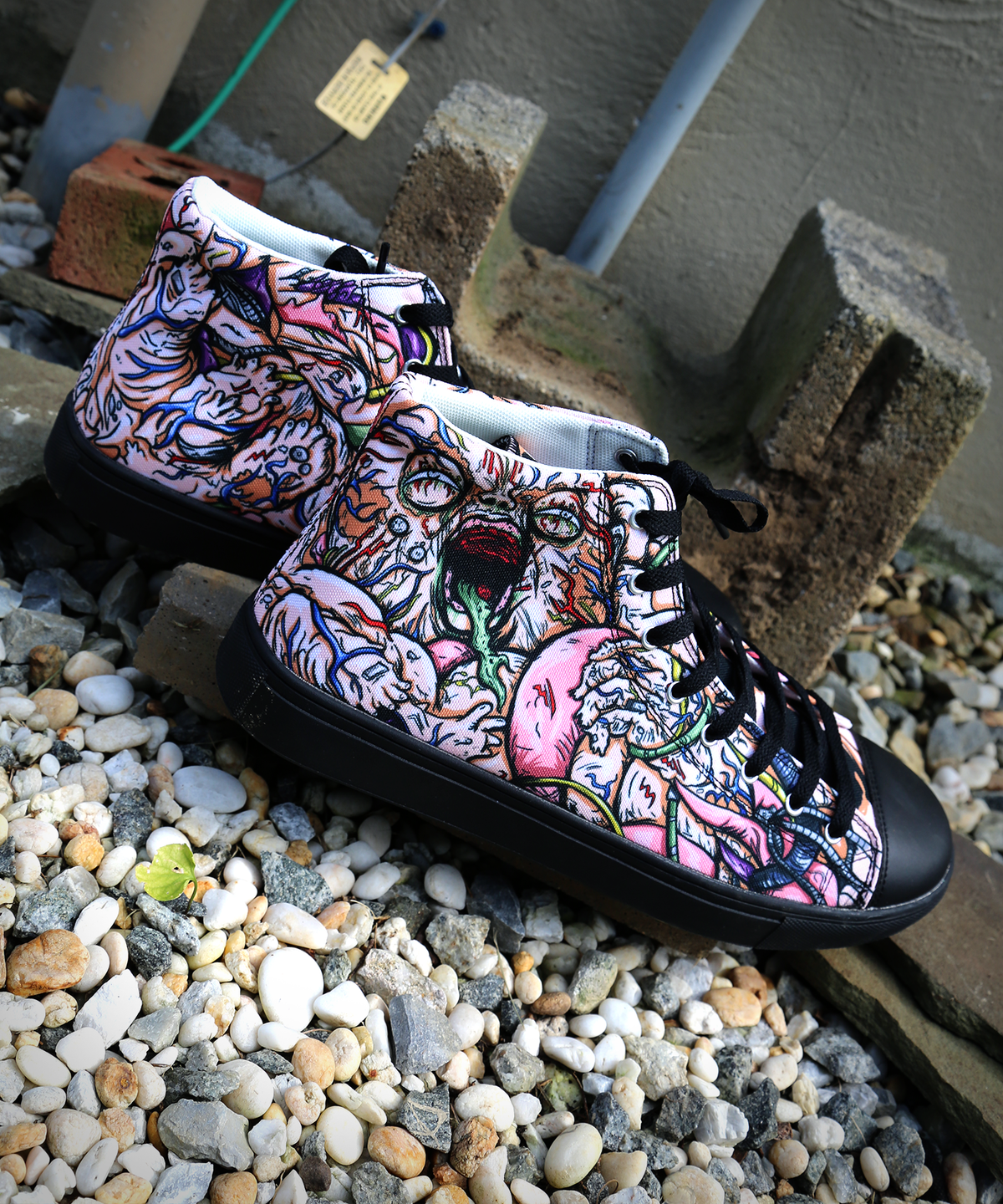 Neo Tokyo Nightmare High Top Shoes