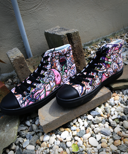 Neo Tokyo Nightmare High Top Shoes