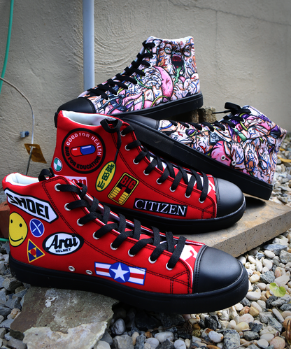 Neo Tokyo Nightmare High Top Shoes