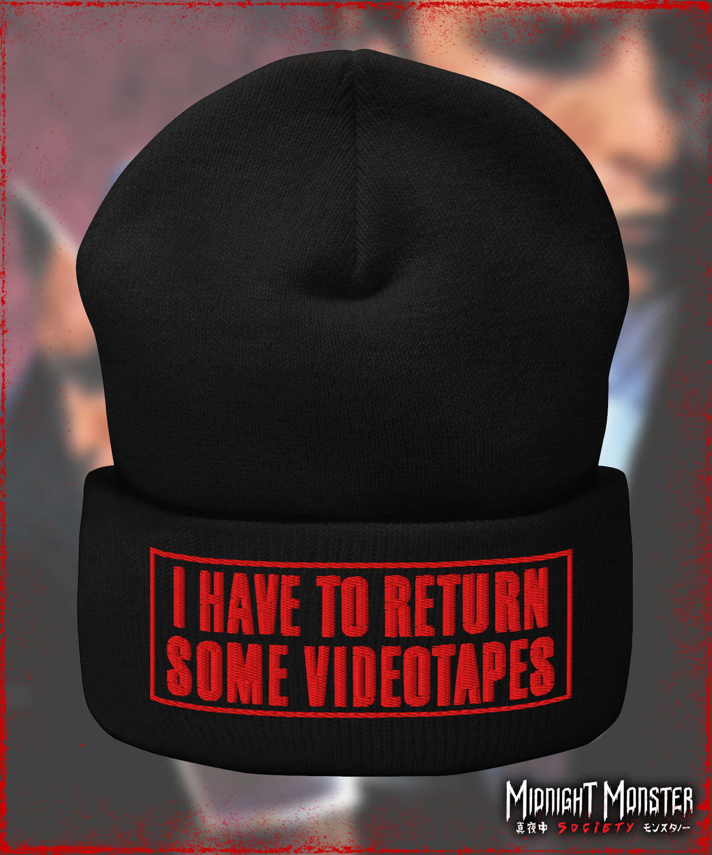 I Have to Return Some Videotapes. American Psycho Beanie