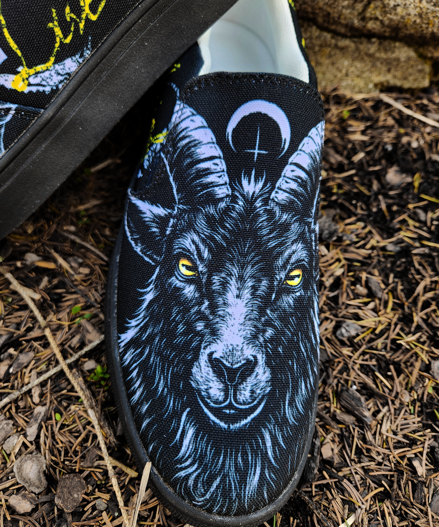 Black Phillip Slip-On Shoes