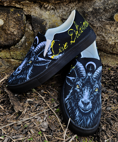 Black Phillip Slip-On Shoes