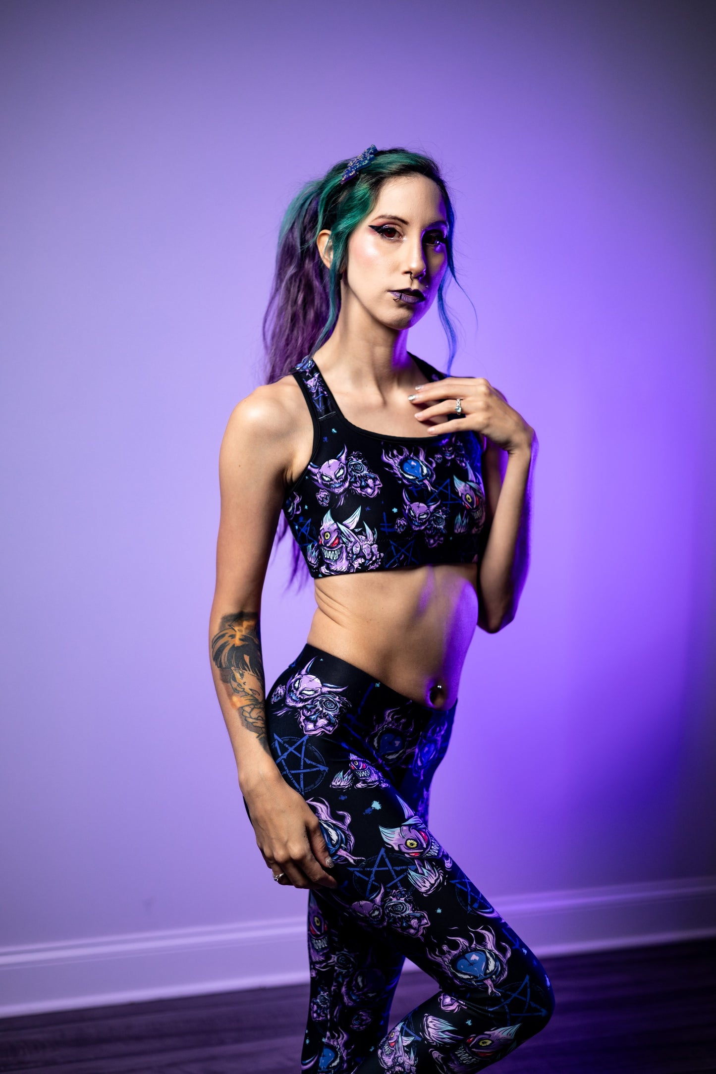 Lavender Town Ghosts Leggings