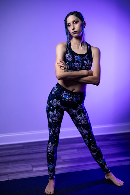 Lavender Town Ghosts Leggings