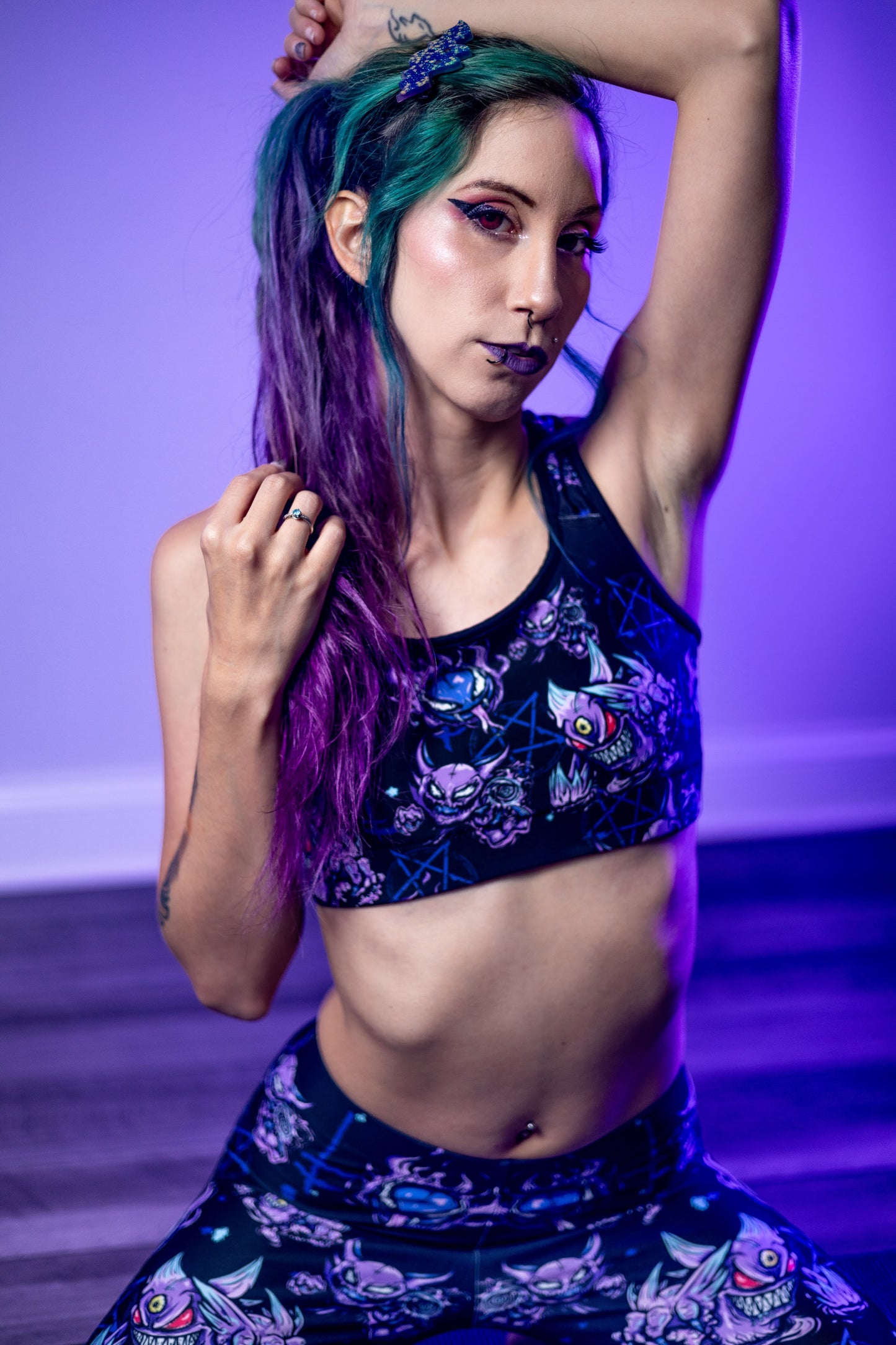 Lavender Town Ghosts Sports bra