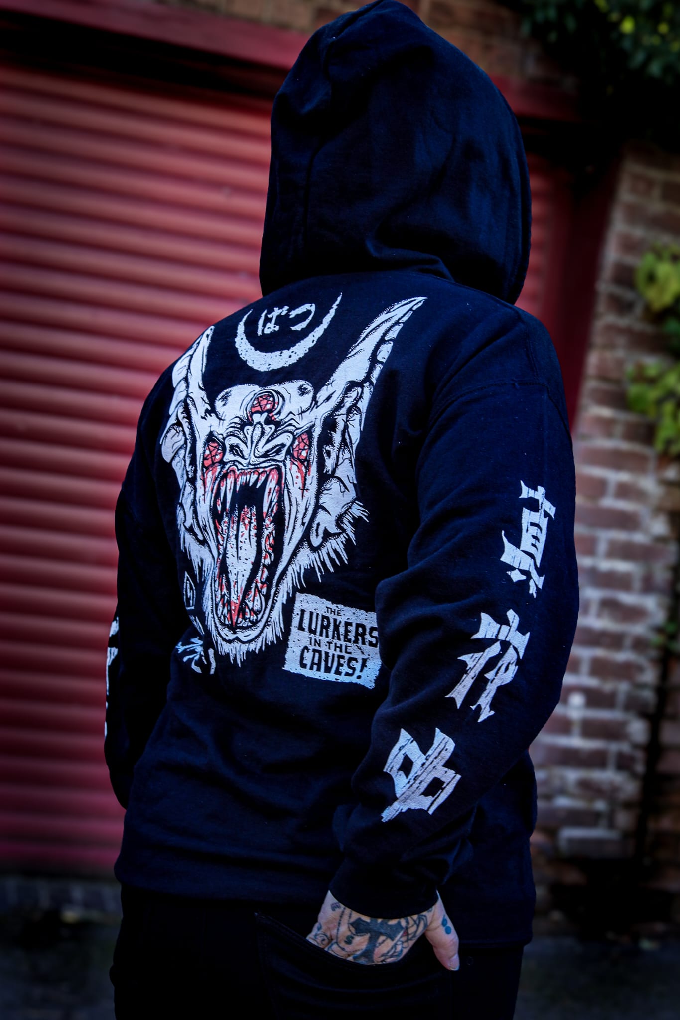 The Lurkers In the Caves Unisex Heavy Blend Zip Hoodie