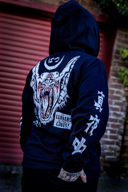 The Lurkers In the Caves Unisex Heavy Blend Zip Hoodie