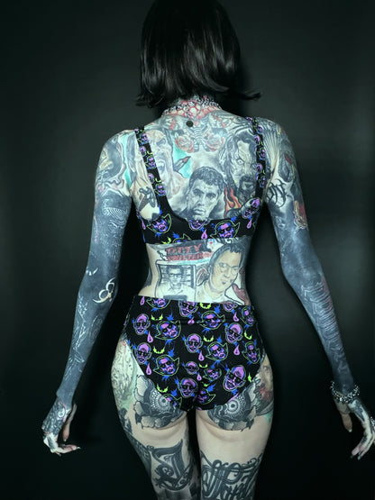 Dracula and Nosferatu High-Waisted Bikini