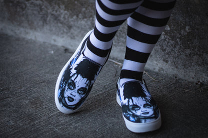 The Bride of Frankenstein Slip-On Shoes