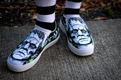 Frankenstein Slip-On Shoes