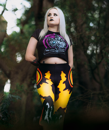 God Save the Queen Crop Top