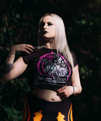God Save the Queen Crop Top
