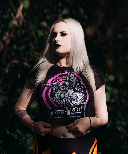 God Save the Queen Crop Top