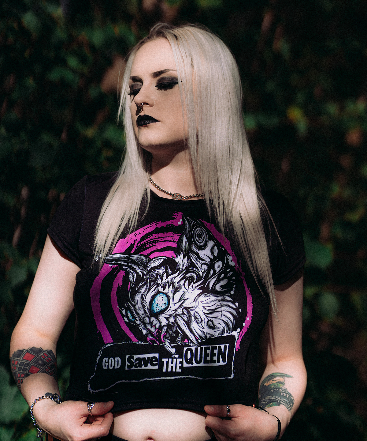 God Save the Queen Crop Top