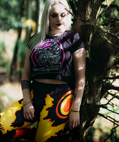 God Save the Queen Crop Top