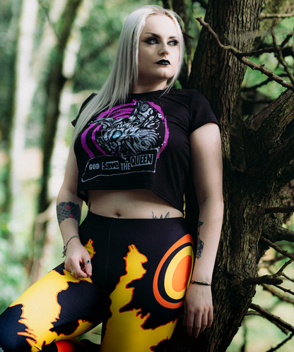God Save the Queen Crop Top