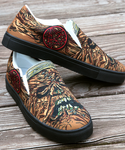 Necronomicon Slip-On Shoes