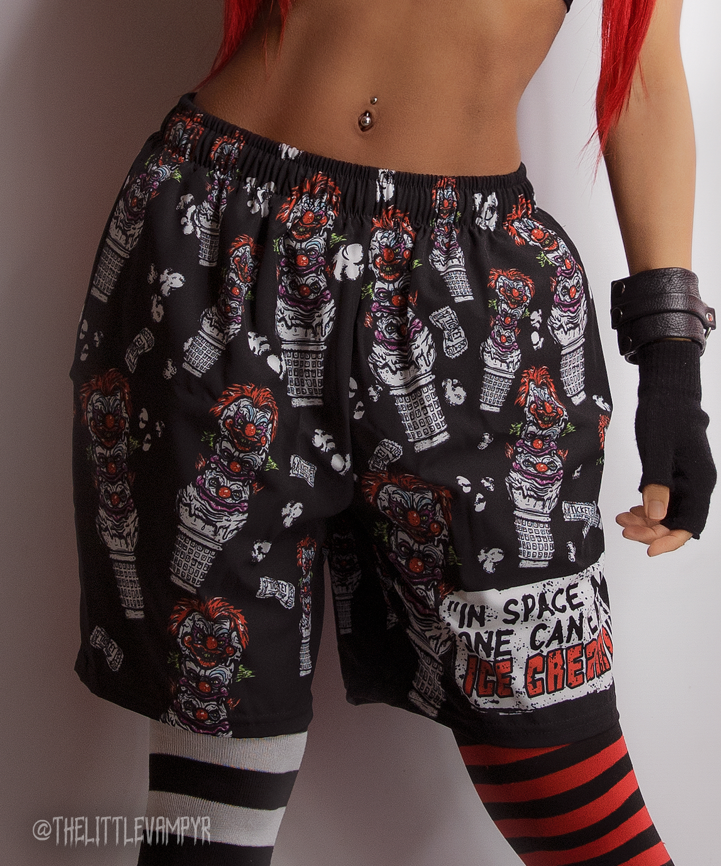 Killer Klowns From Outer Space Ice Cream Swim trunks