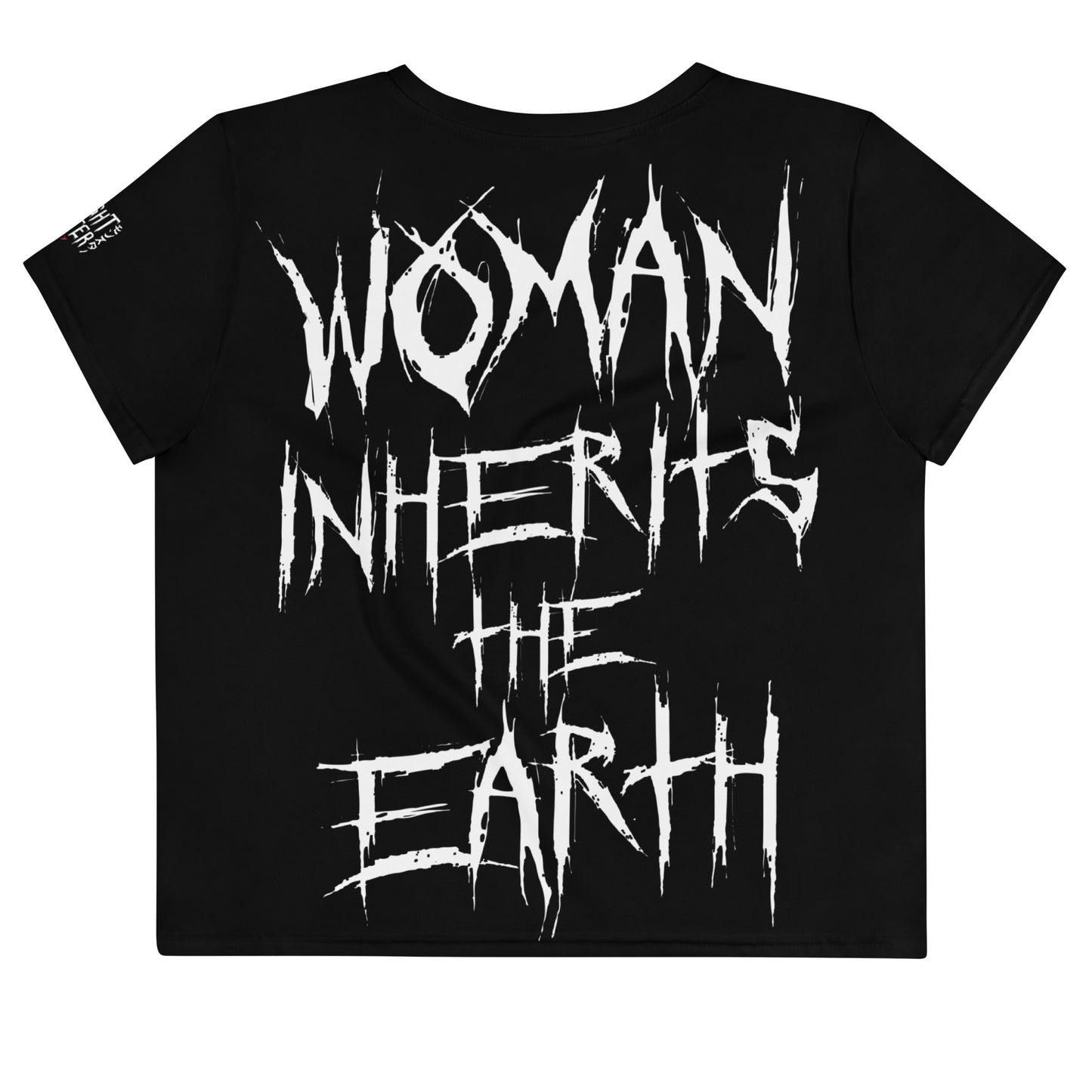 Woman Inherits The Earth, Jurassic Park Double-Sided Crop Top