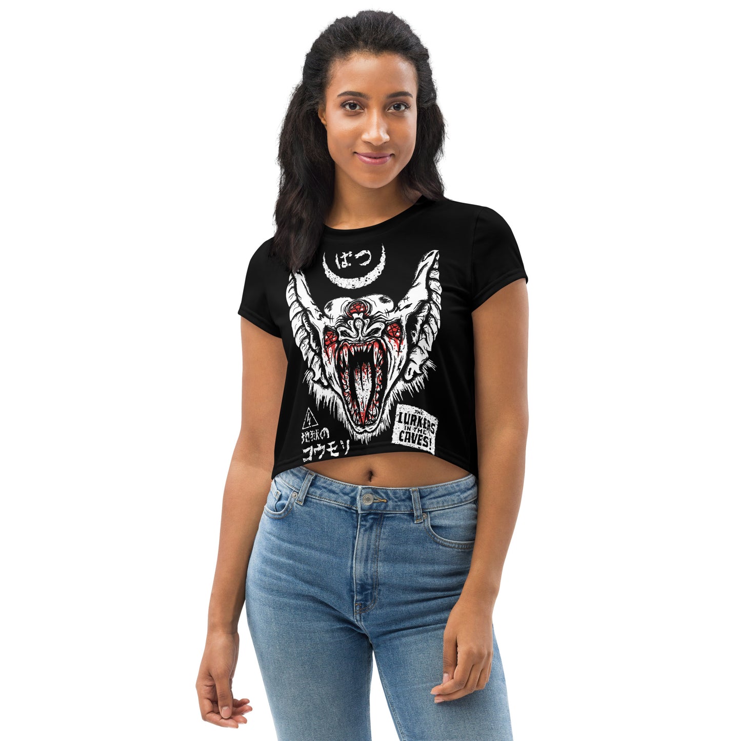 The Lurkers in the Caves Crop Top