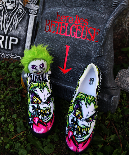 Beetlejuice Slip-On Shoes