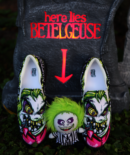 Beetlejuice Slip-On Shoes
