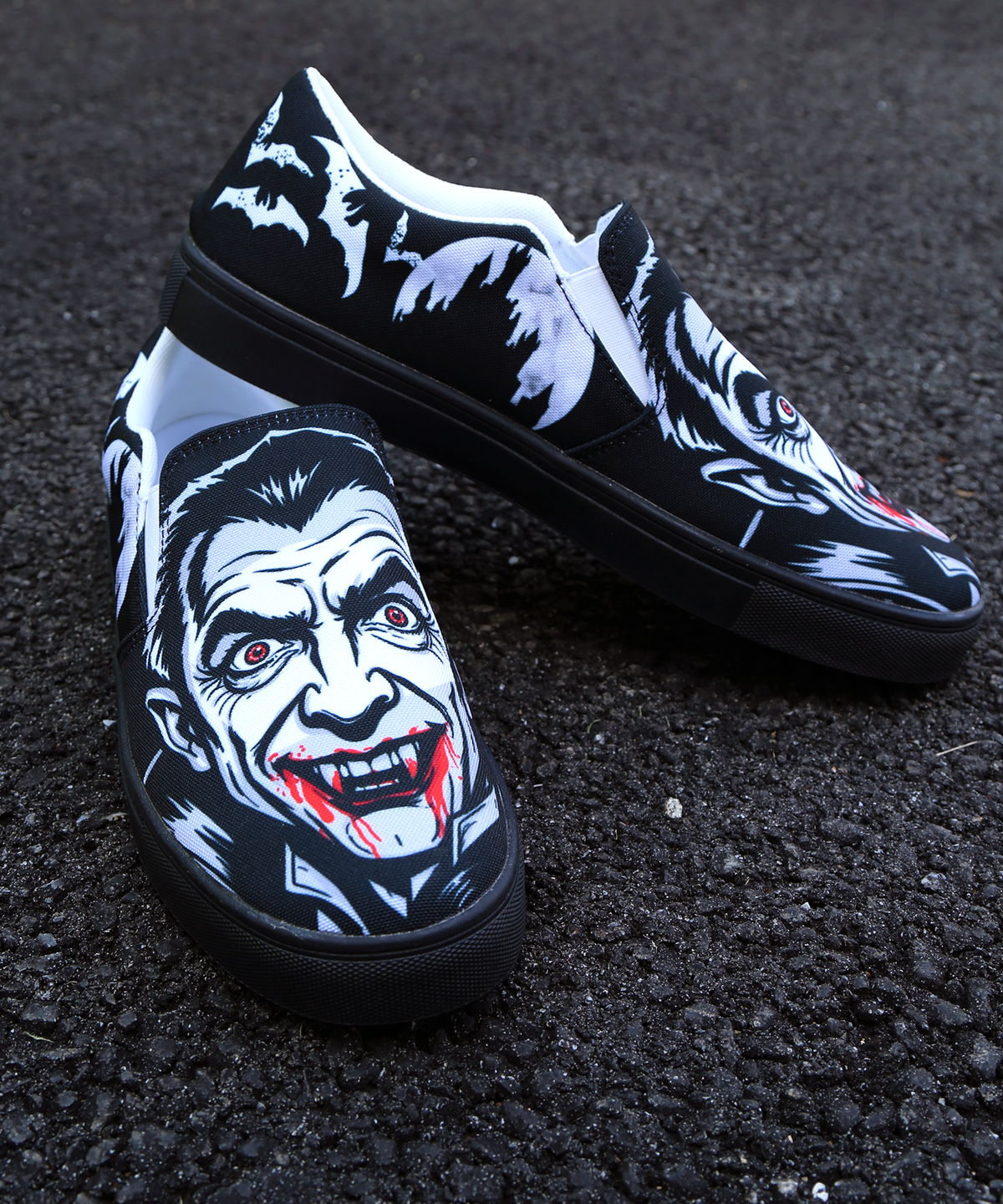Dracula Slip-On Shoes