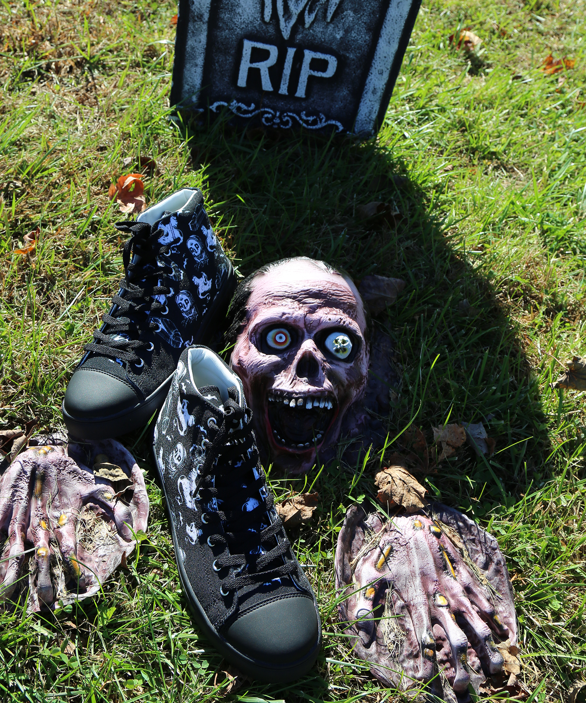 Graveyard High Top Shoes