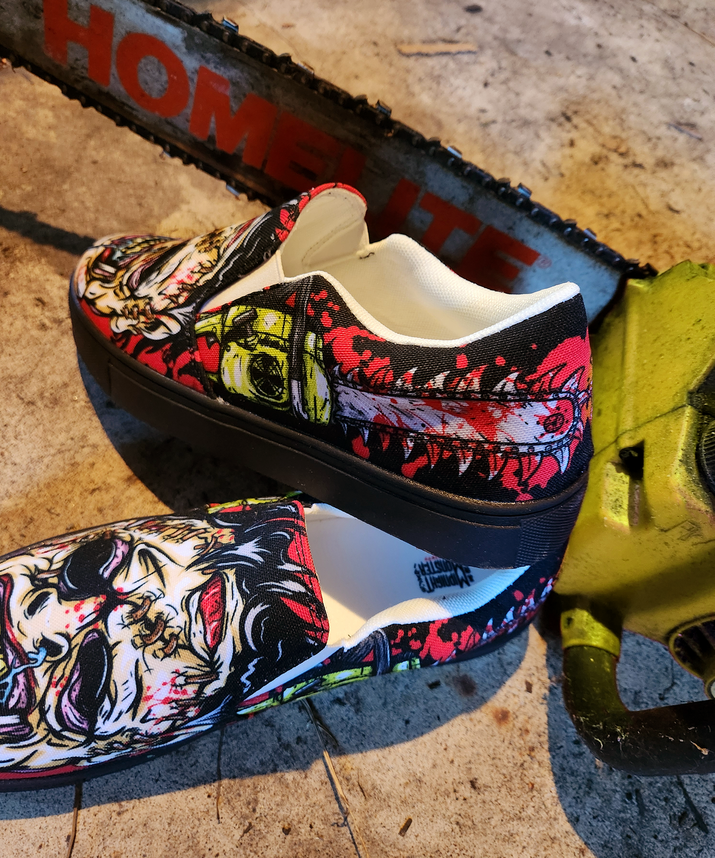 Leatherface Slip-On Shoes
