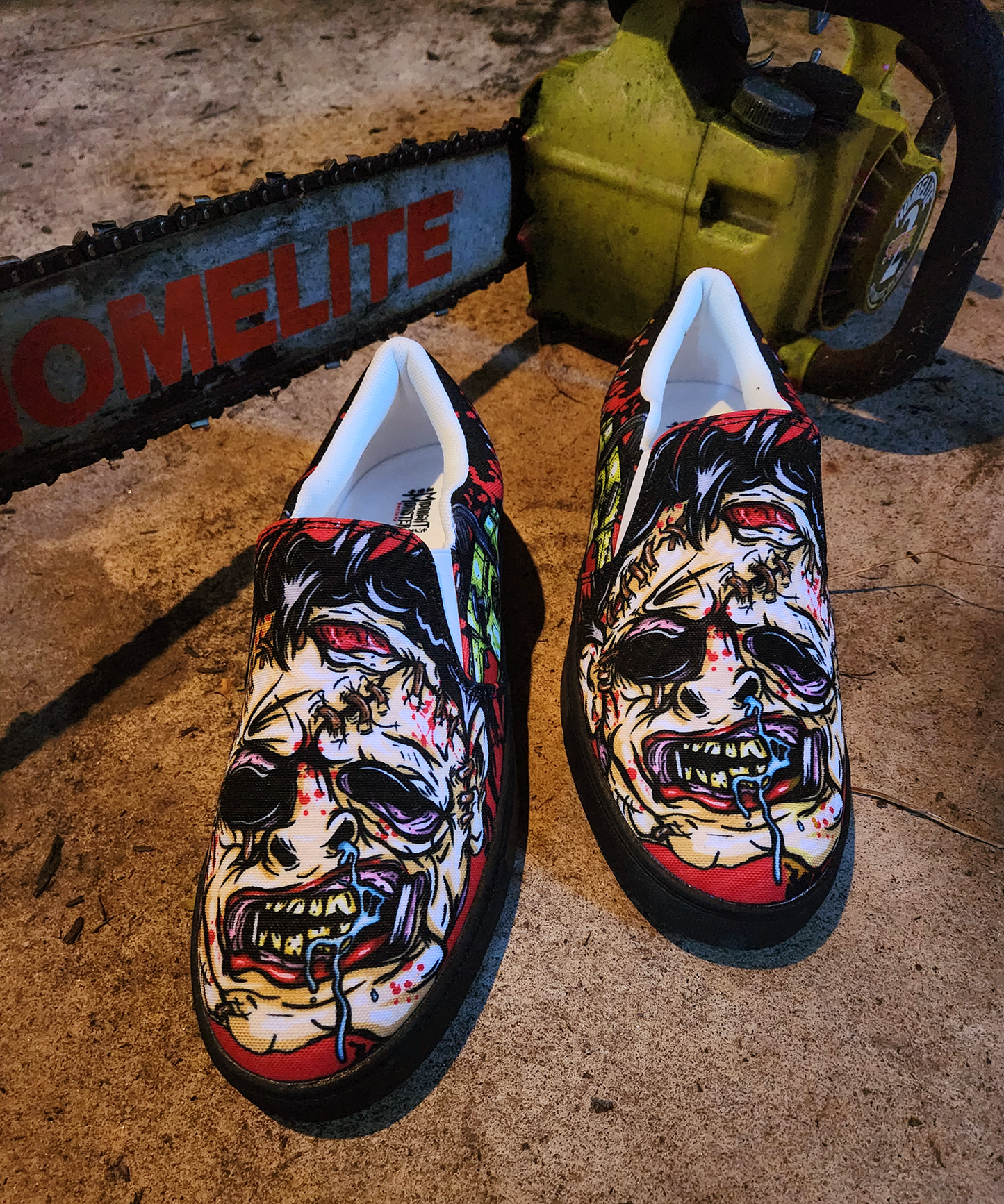 Leatherface Slip-On Shoes