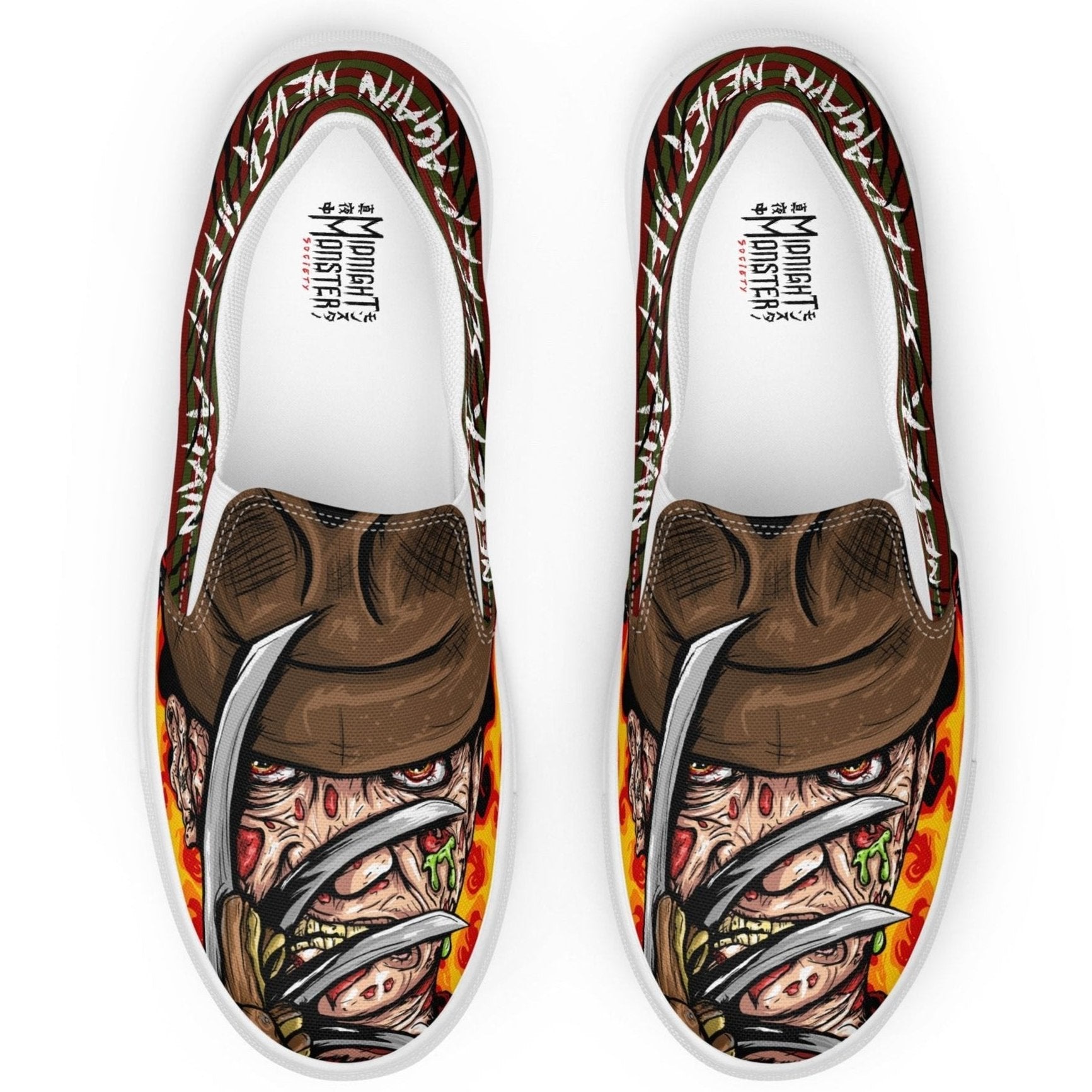 See top you on the moon / Galaxy Hoppers Men’s slip-on canvas shoes