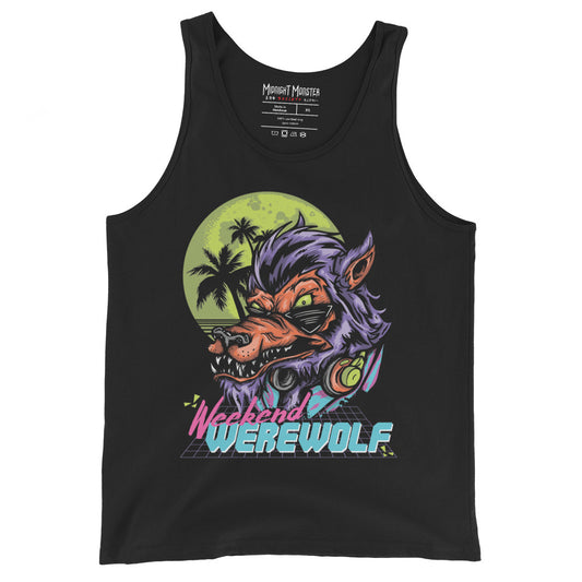 Weekend Werewolf Unisex Tank Top