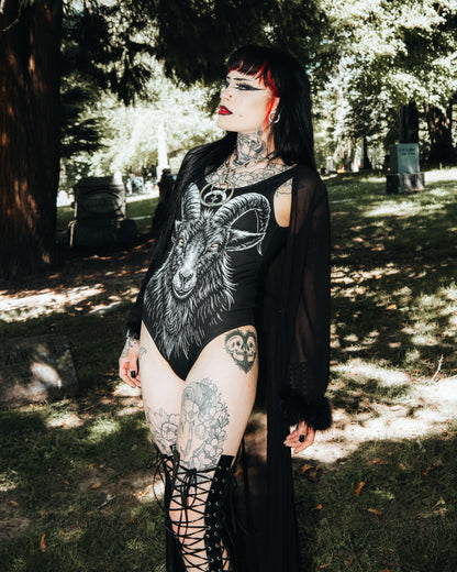 Black Phillip One-Piece Swimsuit