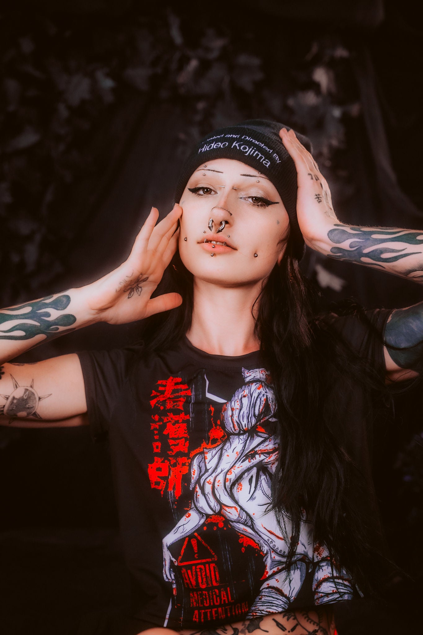 Created and Directed by Hideo Kojima Embroidered Beanie