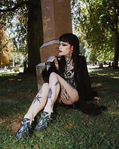 Black Phillip Slip-On Shoes