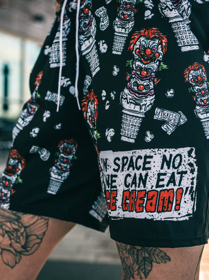 Killer Klowns From Outer Space Ice Cream Swim trunks