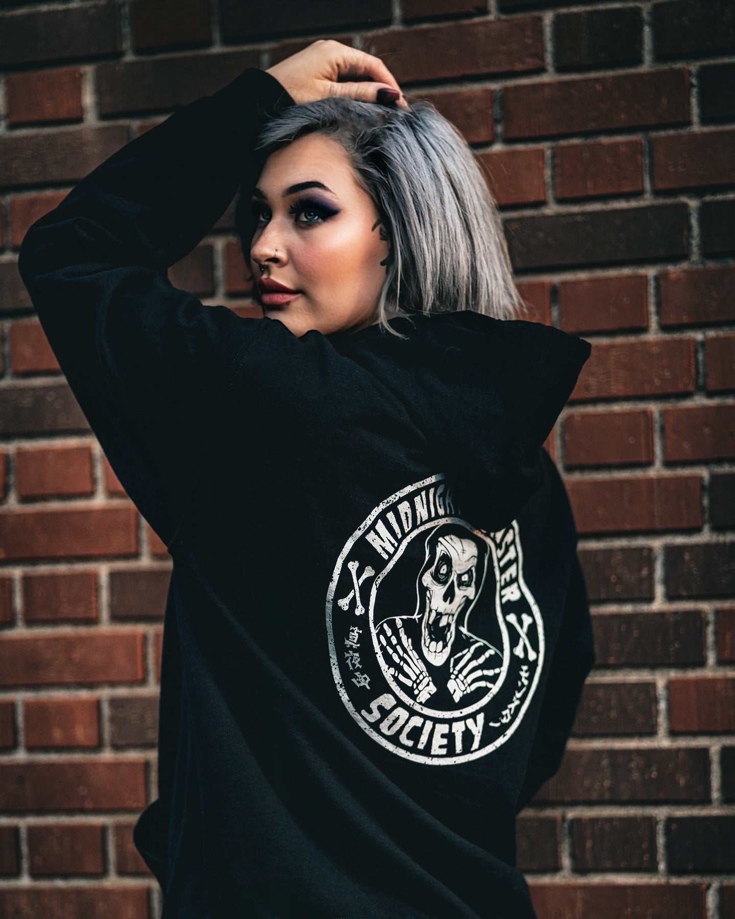 Midnight Monster Society, Skeleton Fiend Unisex Hoodie