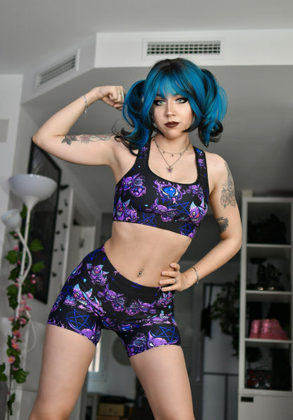 Lavender Town Ghosts Sports bra