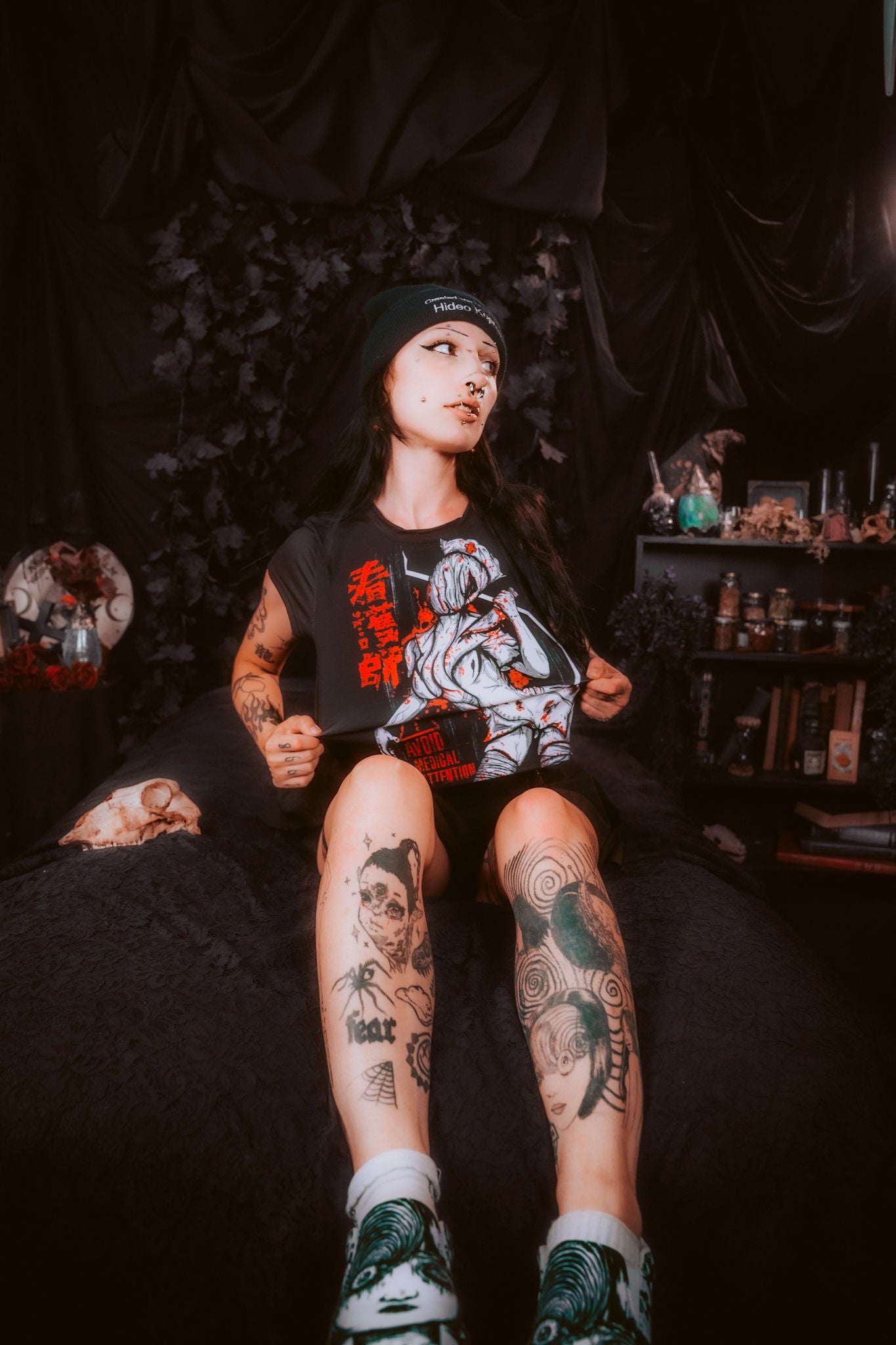 Created and Directed by Hideo Kojima Embroidered Beanie