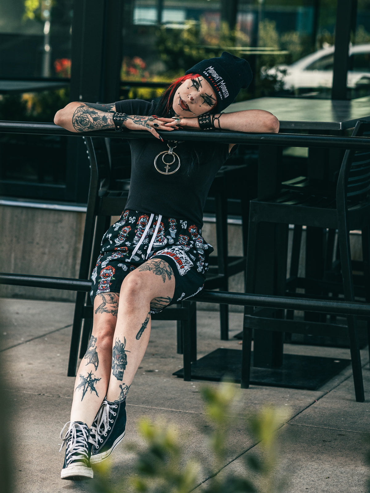 Killer Klowns From Outer Space Ice Cream Swim trunks