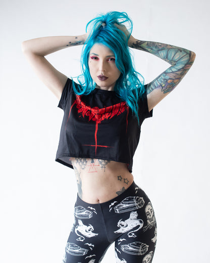 The Lost Boys Double Sided Crop Top