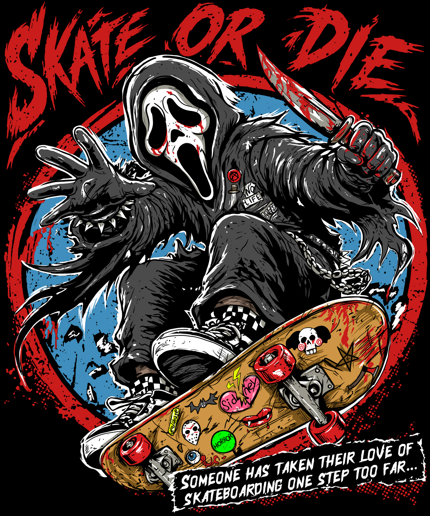 Skate or Die Unisex Tank Top