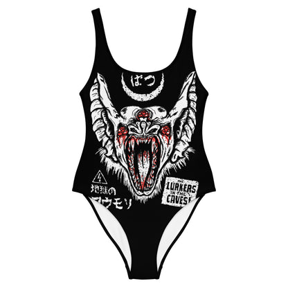 The Lurkers in the Caves One-Piece Swimsuit