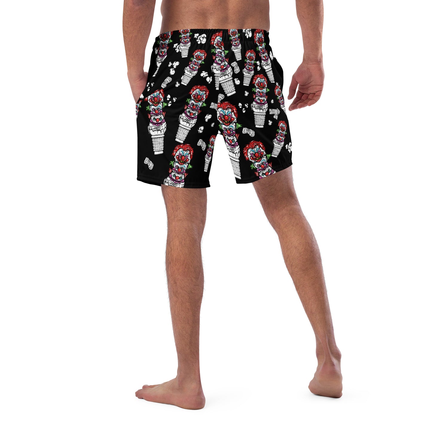 Killer Klowns From Outer Space Ice Cream Swim trunks