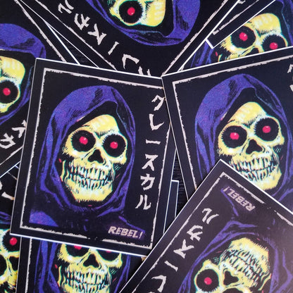 Skeletor Vinyl Sticker