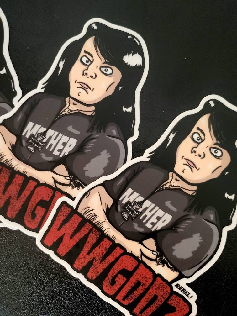 What Would Glenn Danzig Do? Die Cut Vinyl Sticker