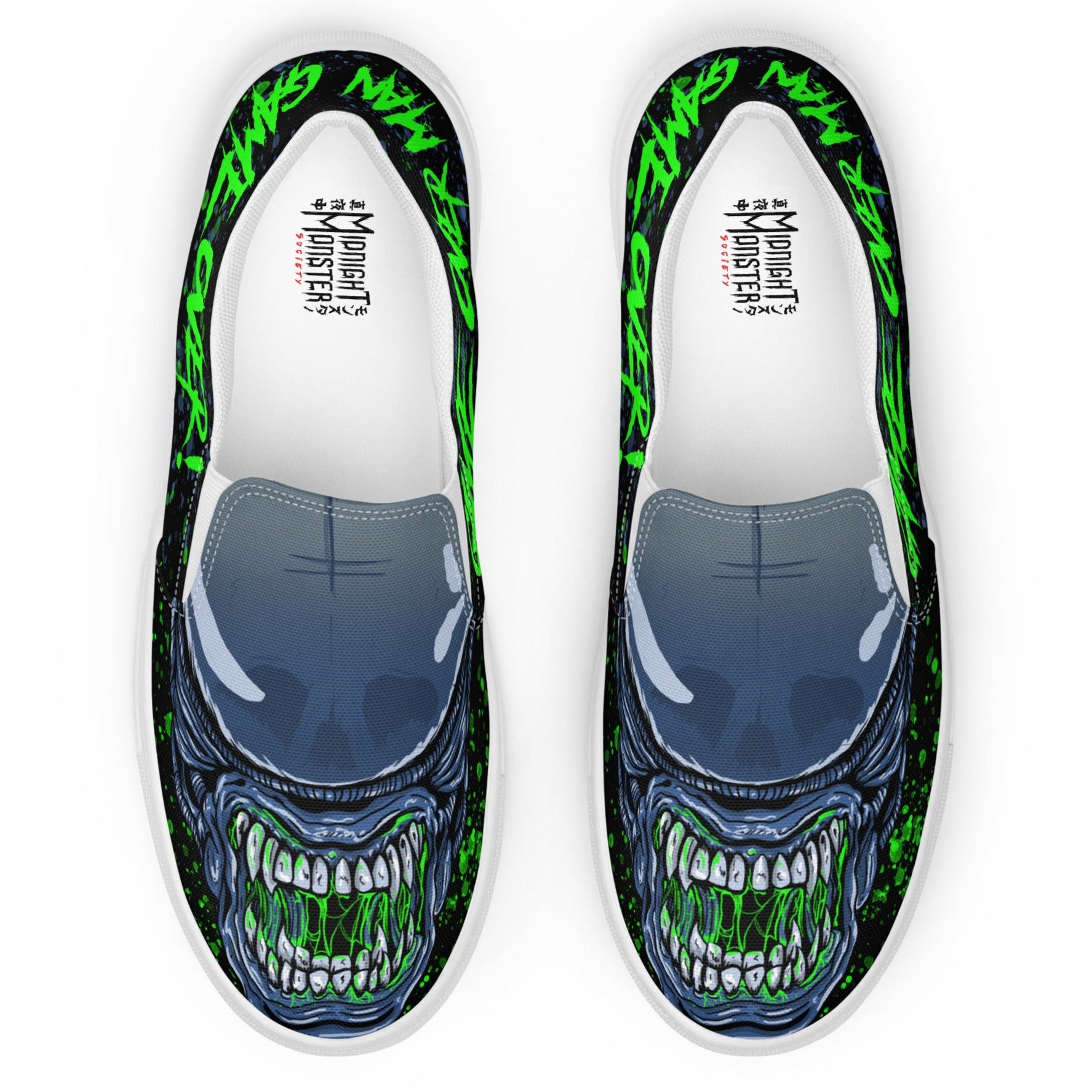 Alien Slippers Aliens Slip-on Shoes – Midnight Monster Society