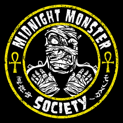 Midnight Monster Society Mummy Fiend Vinyl Sticker