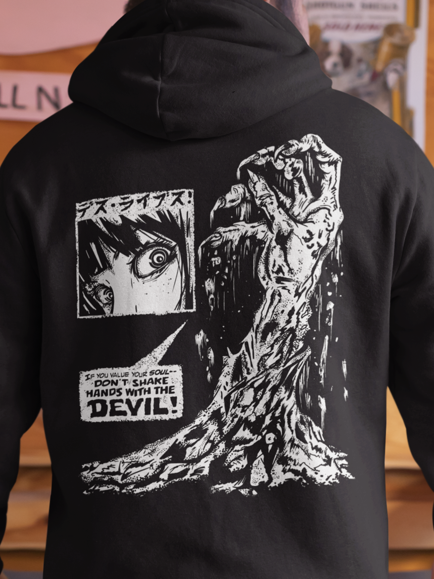 Don't Shake Hands With the Devil Unisex Hoodie