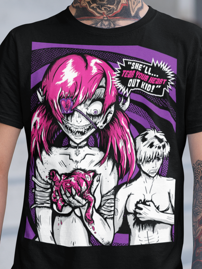 She'll Tear Your Heart Out Kid T-shirt